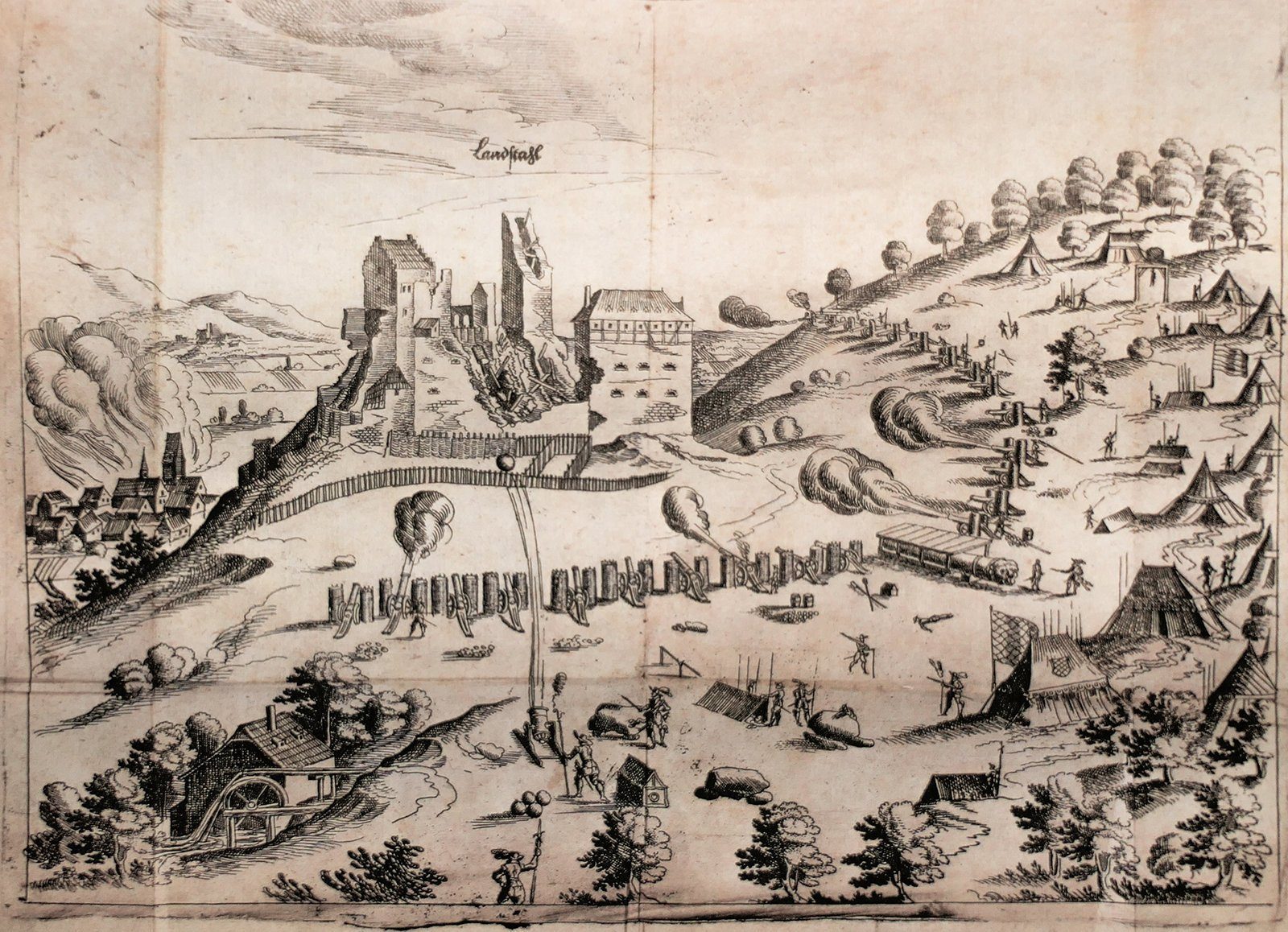 Belagerung und Beschießung der Burg Nanstein 1523