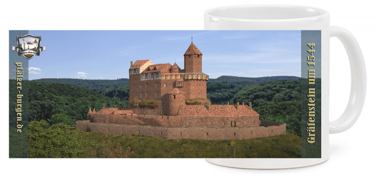 Spülmaschinenfeste "Jumbo"-Fototasse mit umlaufendem Panoramaaufdruck