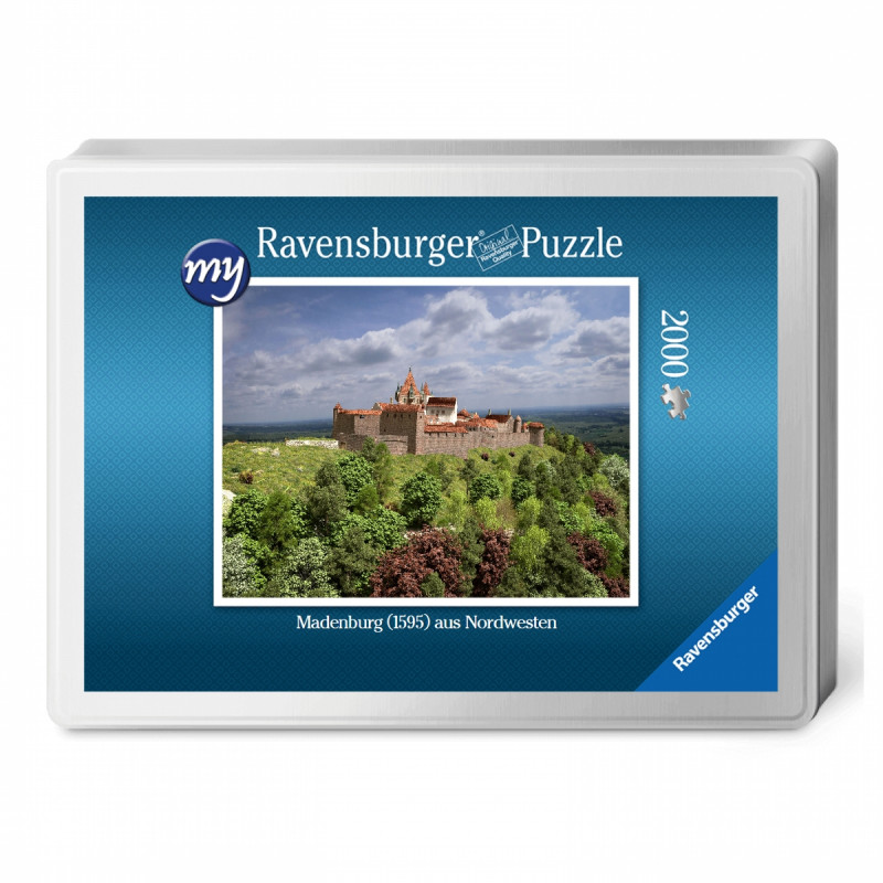 Hauptbefestigungen der Madenburg (1595) aus Nordwesten - Ravensburger-Puzzle 2.000 Teile