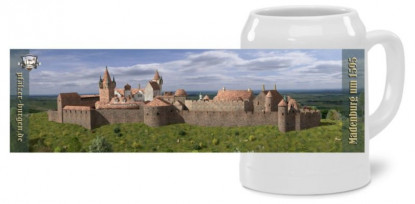 Bierkrug 0,5L-Madenburg Westseite