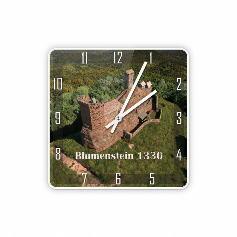 Wanduhr Blumenstein (1330) Südwestansicht