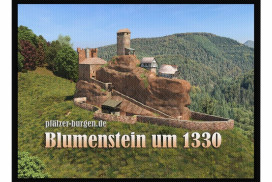 Burg Blumenstein Fußmatte 80x60cm