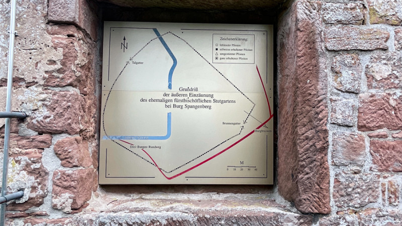 Karte des Sutgartens