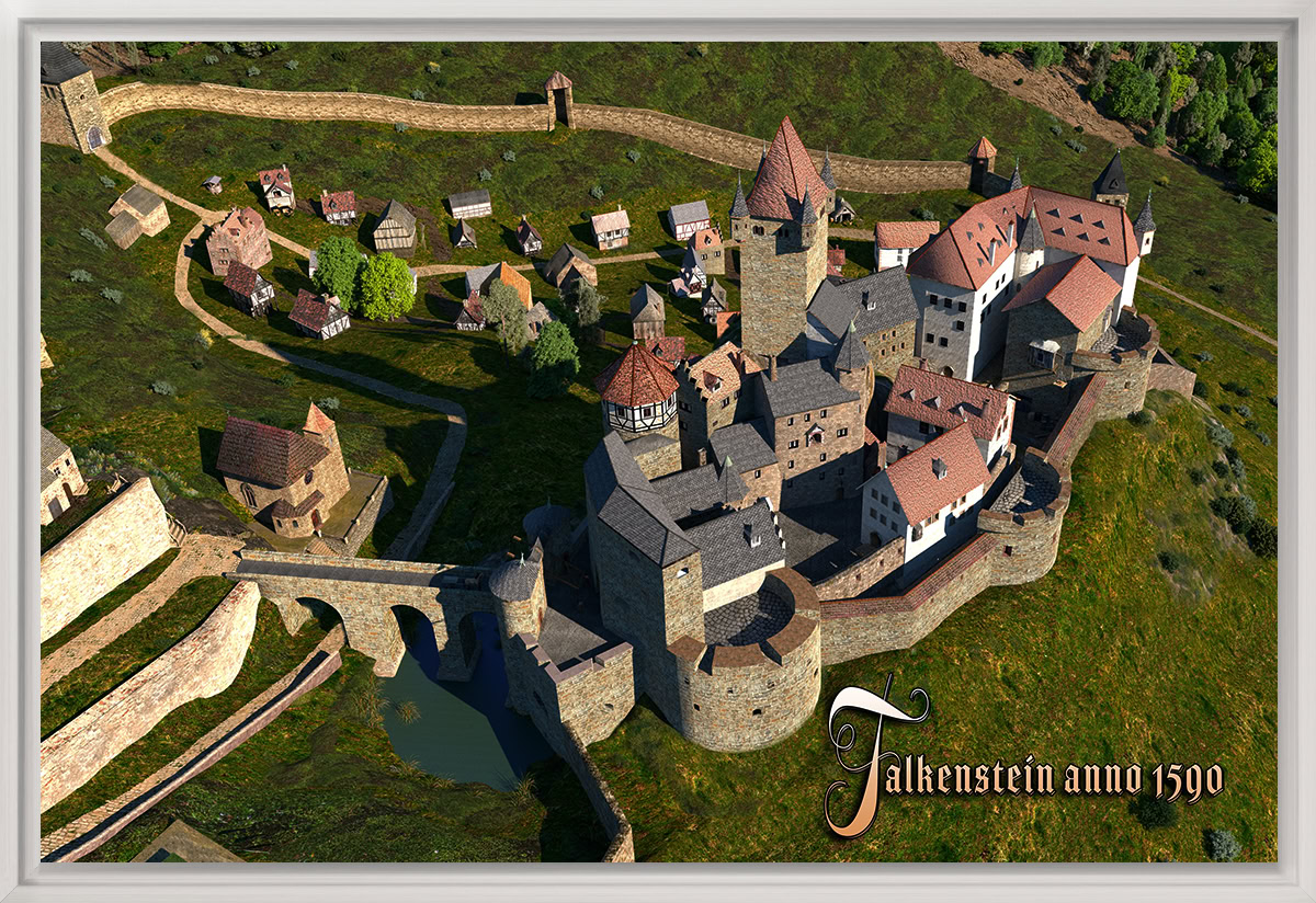 20-30-30-26-E-01 Burganlage von NW Vogelperspektive