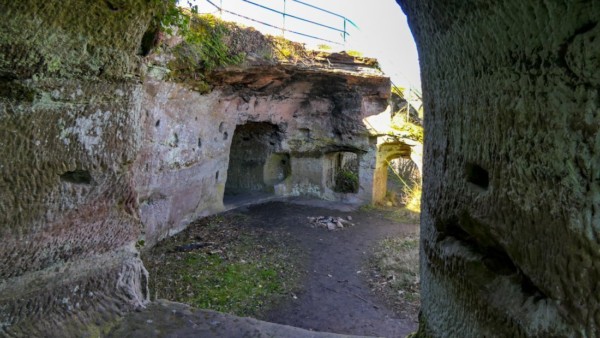 Felskammer in der Oberburg