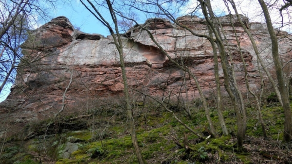 Ehemaliger Treppenaufgang