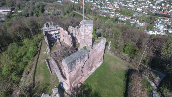Luftbild, Blickrichtung nach NW