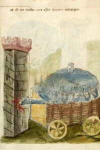 Widder im Katzwagen Widder im Katzwagen