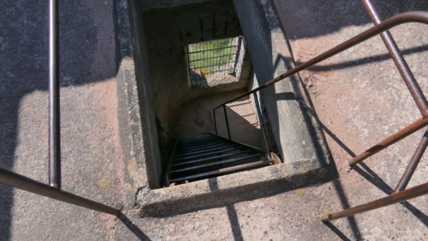 Besucherplattform auf dem Wartturm von Altdahn Besucherplattform auf dem Wartturm von Altdahn