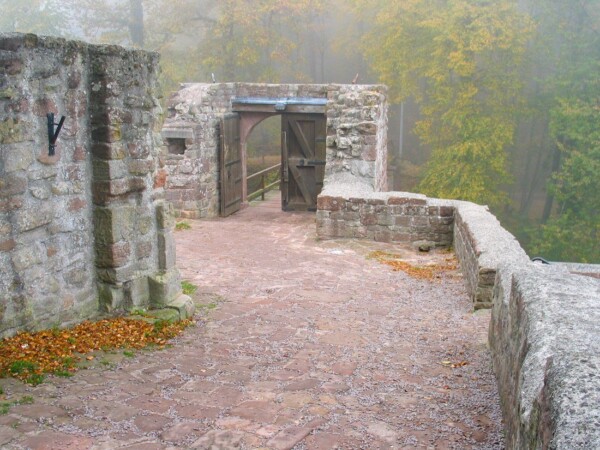 Torweg mit Knick