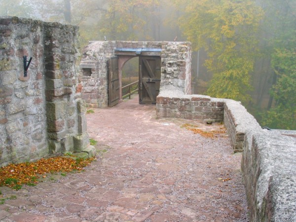 Torweg mit Knick