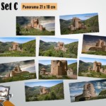 Burg Neudahn (1535) - 10er-Postkartenset A+B - Panorama Postkarten-Set C mit 10 unterschiedlichen Motiven der Kanonenburg Neudahn (1535) im Panoramaformat (21 x 10 cm) und in brillianter Foto-Qualität. Preisvorteil bei Wahl des 10er Sets.