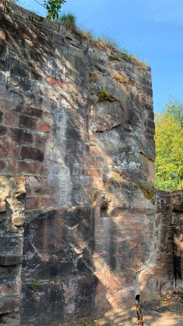 Sanierte Innere Mantelmauer Sanierte Innere Mantelmauer