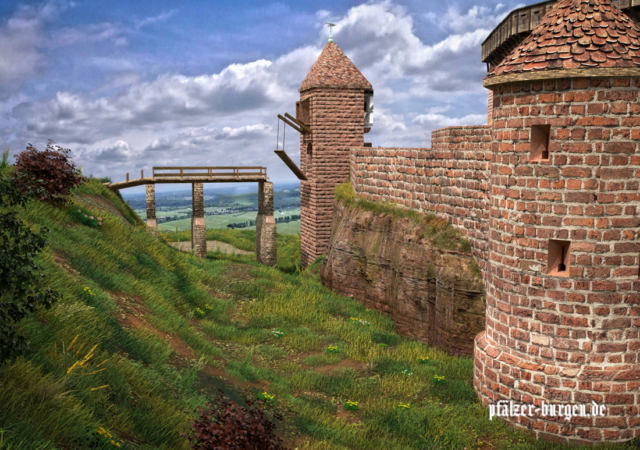 Der Halsgraben von Landeck