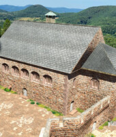 Romanischer Palas Burg Steinenschloss